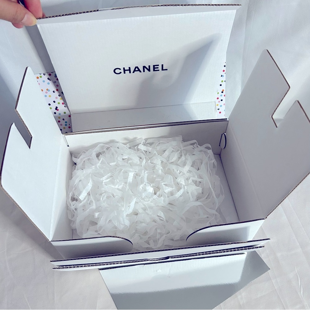 Chanel Empty Box in white